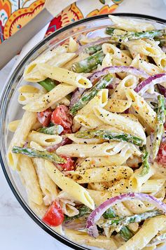 Creamy Asparagus Pasta Salad