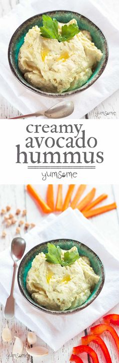 Creamy Avocado Hummus