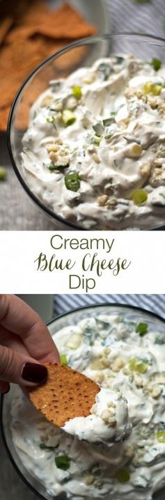 Creamy Blue Cheese Dip for Chips