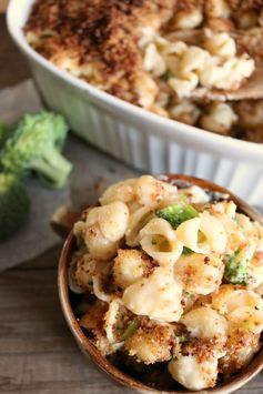 Creamy Broccoli Cheddar Shells & Cheese