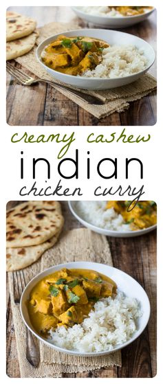 Creamy Cashew Indian Chicken Curry