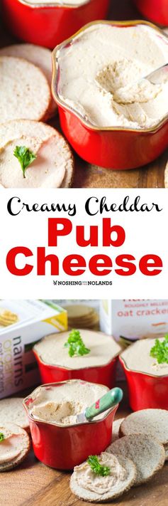 Creamy Cheddar Pub Cheese