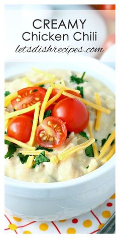 Creamy Chicken Chili