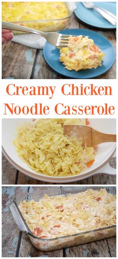 Creamy Chicken Noodle Casserole