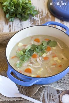 Creamy Chicken Soup (AIP, Whole30, Coconut Free