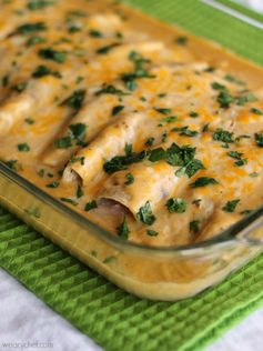 Creamy Crab and Shrimp Enchiladas From Scratch