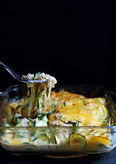 Creamy Crab Zucchini Casserole