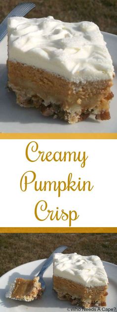 Creamy Pumpkin Crisp