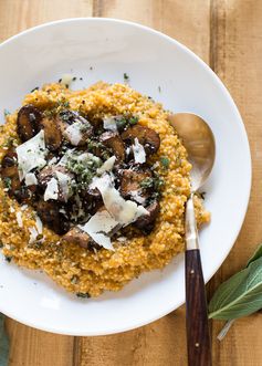 Creamy Pumpkin Quinoa Risotto