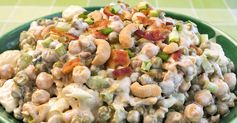 Creamy Ranch Pea Salad