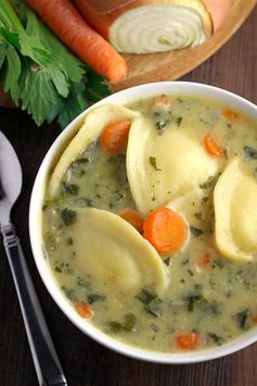 Creamy Ravioli Soup