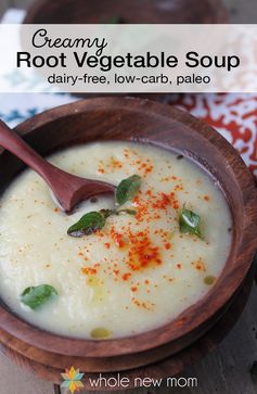 Creamy Root Vegetable Soup