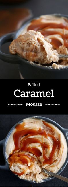 Creamy Salted Caramel Mousse