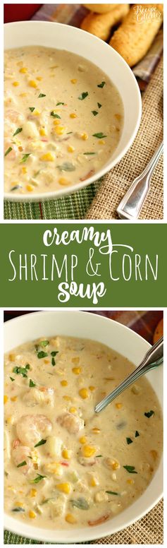 Creamy Shrimp & Corn Soup