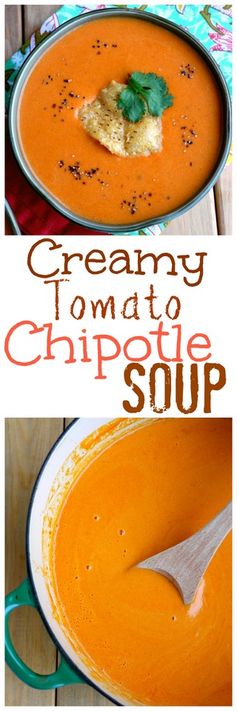 Creamy Tomato Chipotle Soup