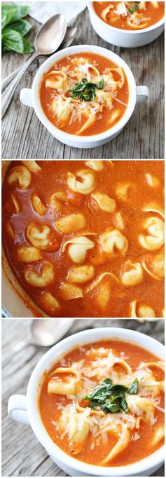 Creamy Tomato Tortellini Soup- III