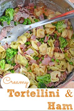 Creamy Tortellini and Ham