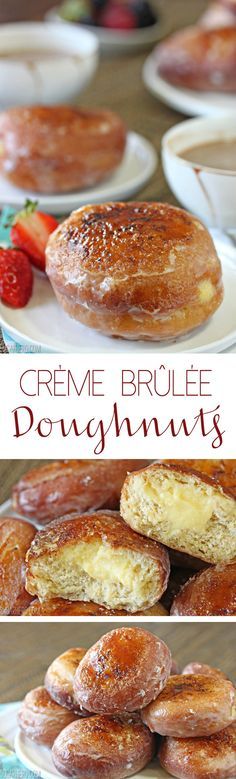 Creme Brulee Doughnuts