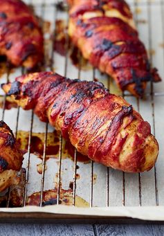 Crispy Bacon-Wrapped Chicken Breast