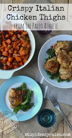 Crispy Italian Chicken Thighs