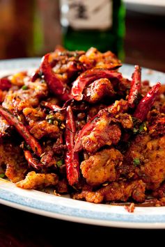 Crispy Lamb With Cumin, Scallions and Red Chiles