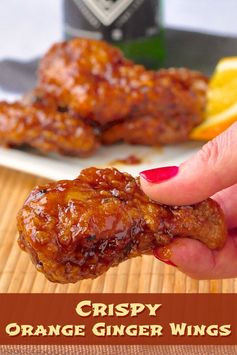 Crispy Orange Ginger Wings