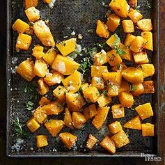 Crispy Parmesan-Roasted Butternut Squash