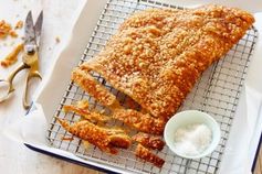 Crispy pork crackling