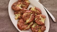 Crispy Smashed New Potatoes