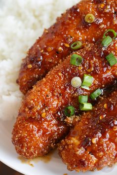 Crispy Sweet and Spicy Chicken Tenders