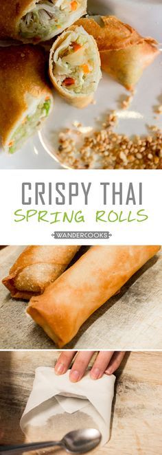 Crispy Thai Spring Rolls