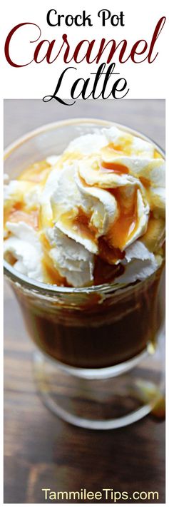 Crock Pot Caramel Latte