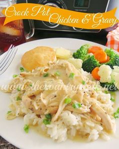 Crock Pot Chicken and Gravy