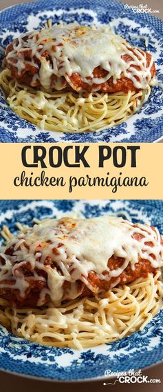 Crock Pot Chicken Parmigiana