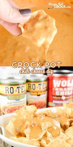 Crock Pot Chili Cheese Dip