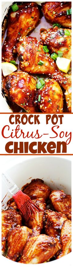 Crock Pot Citrus-Soy Chicken Drumsticks