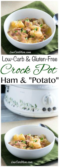 Crock Pot Ham Cauliflower 