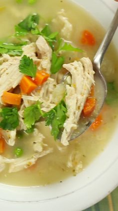 Crock Pot Healthy Chicken Pot Pie Soup