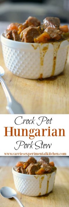 Crock Pot Hungarian Pork Stew