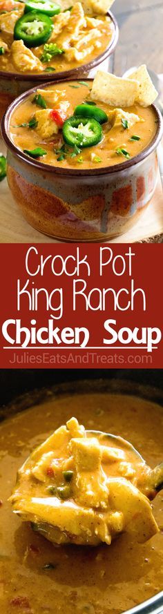 Crock Pot King Ranch Chicken Soup