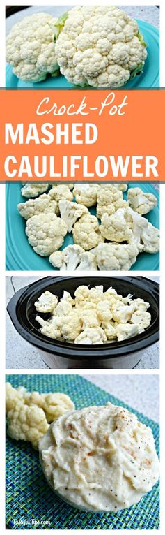 Crock-pot Mashed Cauliflower