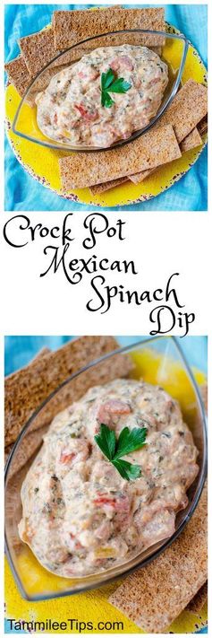 Crock Pot Mexican Spinach Dip