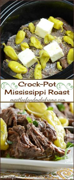 Crock-Pot Mississippi Chuck Roast