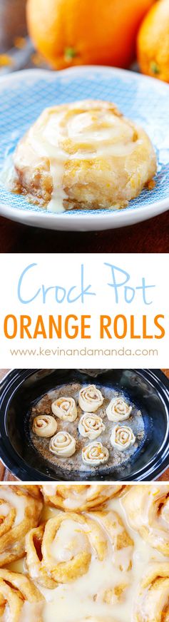 Crock-Pot Orange Sweet Rolls