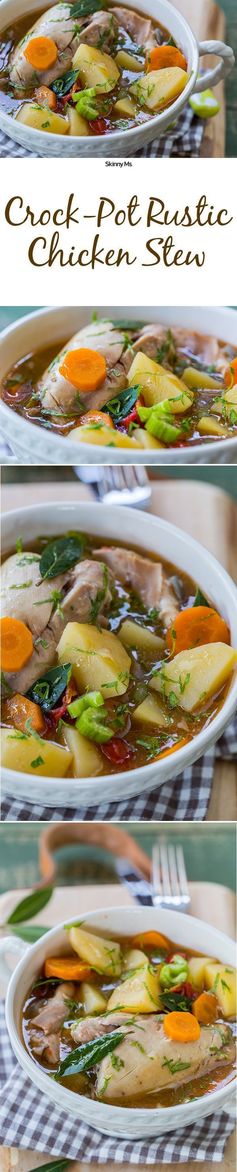 Crock-Pot Rustic Chicken Stew