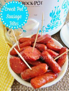 Crock Pot Sausage Bites