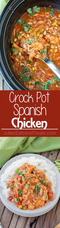 Crock Pot Spanish Chicken