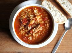 Crock Pot Stuffed Cabbage Soup