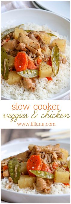 Crock pot Veggie and Chicken