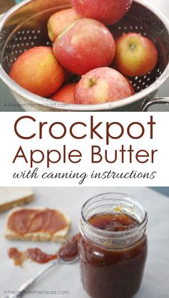 Crockpot Apple Butter